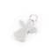 12 Pack: Charmalong™ Silver Plated Angel Charm by Bead Landing™